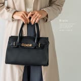 ブラック | 本牛革ベルトデザインスクエアミニバッグ | Vita Felice