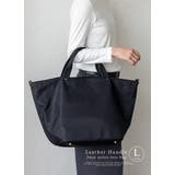 本革ハンドル2wayビッグナイロントートバッグ | Vita Felice | 詳細画像2 