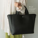 ブラック | 2wayビッグトートバッグ | Vita Felice