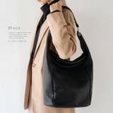 ブラック | ワンハンドルバルーントートバッグ | Vita Felice