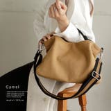 キャメル | 本革×キャンバス2wayトートバッグ | Vita Felice