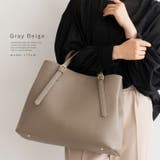 グレーベージュ | ベルトハンドル2styleトートバッグ | Vita Felice