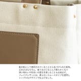 フロントポケット2wayキャンバストートバッグ | Vita Felice | 詳細画像5