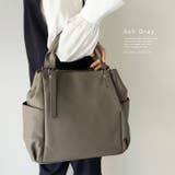 アッシュグレー | 本革ベルトハンドルトートバッグ | Vita Felice