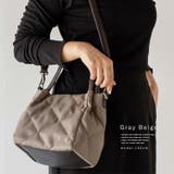 グレーベージュ | キルティング2wayミニトートバッグ | Vita Felice