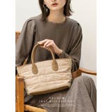 ベージュ | ベロア2wayミニトートバッグ | Vita Felice