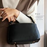 ブラック | ワンハンドル2wayハンドバッグ | Vita Felice