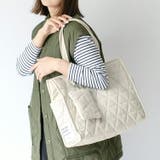 ポーチ付きキルティングビッグトートバッグ | Vita Felice | 詳細画像8 