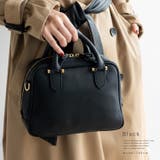 ブラック | 本革2wayスクエアミニバッグ | Vita Felice