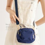 ネイビー | ナイロン2wayミニバッグ | Vita Felice