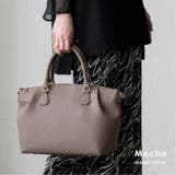 モカ | タック2wayボストンバッグ | Vita Felice