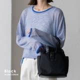 ブラック | ナイロン2wayミニショルダーバッグ | Vita Felice