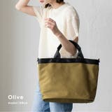 オリーブ | ナイロンキャンバス2wayトートバッグ | Vita Felice