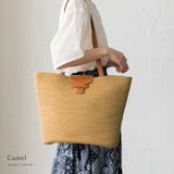 キャメル | コットンブレードトートバッグ | Vita Felice