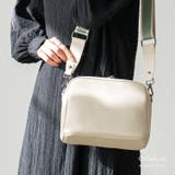 オフホワイト | 本革 スクエア2ハンドルバッグ | Vita Felice