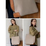 ツートーンスクエアトートバッグ | Vita Felice | 詳細画像15 