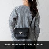 スクエアフラップショルダーバッグ | Vita Felice | 詳細画像4 