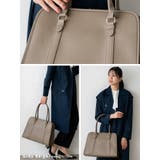 ラウンドファスナー3ルームトートバッグ | Vita Felice | 詳細画像15 