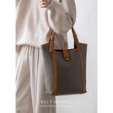 縦長ハンドバッグバイカラー | Vita Felice | 詳細画像2 