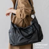 チャコール | ナイロン2wayボストンバッグ | Vita Felice