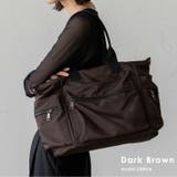 ダークブラウン | ナイロン2wayボストンバッグ | Vita Felice