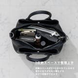 本革3スペースハンドバッグ | Vita Felice | 詳細画像4 