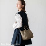 本革3スペースハンドバッグ | Vita Felice | 詳細画像11 