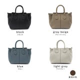 本革3スペースハンドバッグ | Vita Felice | 詳細画像18 