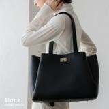 ブラック | 3ルームビッグトートバッグ | Vita Felice