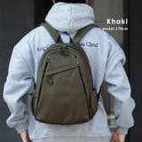 カーキ | サコッシュ付きナイロンリュックサック | Vita Felice