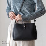 ブラック | 牛革ショルダーバッグ3room | Vita Felice