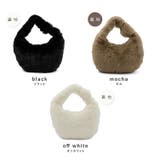 ワンハンドルフェイクファーハンドバッグ | Vita Felice | 詳細画像16 