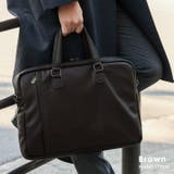 ブラウン | ラウンドファスナー2wayビジネスバッグ | Vita Felice
