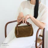 キャメル | スエードワンハンドルバッグ | Vita Felice