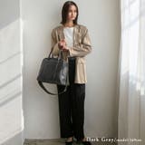 本革2wayスクエアボストンバッグ | Vita Felice | 詳細画像12 