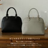 ラウンドファスナー本革2wayハンドバッグ | Vita Felice | 詳細画像5 