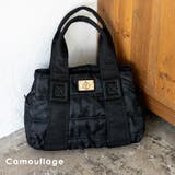 カモフラージュ | キルティングトートバッグ M | Vita Felice