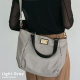 ライトグレー | ナイロン2wayトートバッグ | Vita Felice