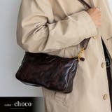 チョコ | ヴィンテージレザー2wayミニショルダー | Vita Felice