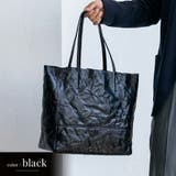 ブラック | ポーチ付きヴィンテージレザートートバッグ | Vita Felice