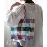 パープル | メルカドトートバッグ | Vita Felice