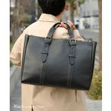 【姫路レザー】ベルトハンドルビジネストートバッグ（L） | Vita Felice | 詳細画像6 