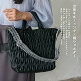 V字キルティング2wayトートバッグ | Vita Felice | 詳細画像4 