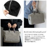 スウェード調スクエアボストンバッグ | Vita Felice | 詳細画像4