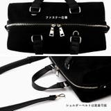 スウェード調スクエアボストンバッグ | Vita Felice | 詳細画像7