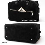 スウェード調スクエアボストンバッグ | Vita Felice | 詳細画像9