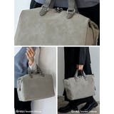 スウェード調スクエアボストンバッグ | Vita Felice | 詳細画像13