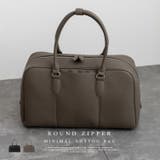 ラウンドファスナーミニマルボストンバッグ | Vita Felice | 詳細画像1