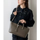 配色ステッチデザインバッグ | Vita Felice | 詳細画像14 