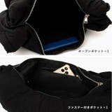 ハーフムーンナイロンショルダーバッグ | Vita Felice | 詳細画像8 